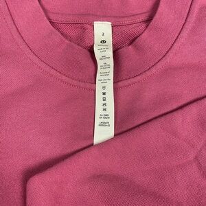 Lulu LEMON size 2, perfectly oversize crew